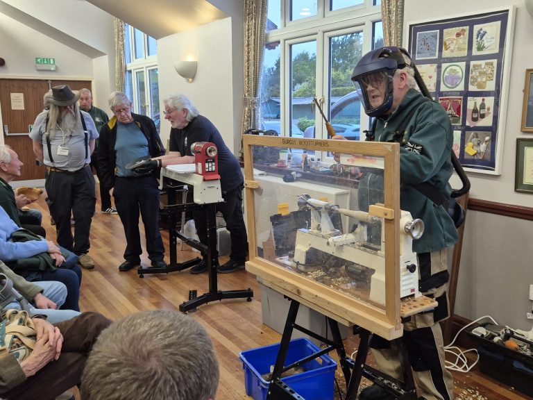 May’s Monthly Meeting – Hands On & Turning Clinic.